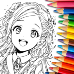 Cute Anime Coloring Game MOD APKs 1.1.8 (Premium)