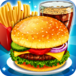 Fast Food Cooking Game Offline MOD APKs 1.55 (Unlimited Money)