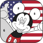 Mickey Cartoon Coloring Book MOD APKs 100.2 (Unlimited Money)